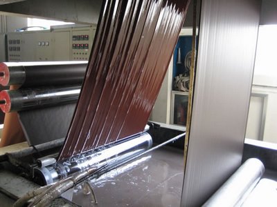 Imprégnation et séchage de la mélamine